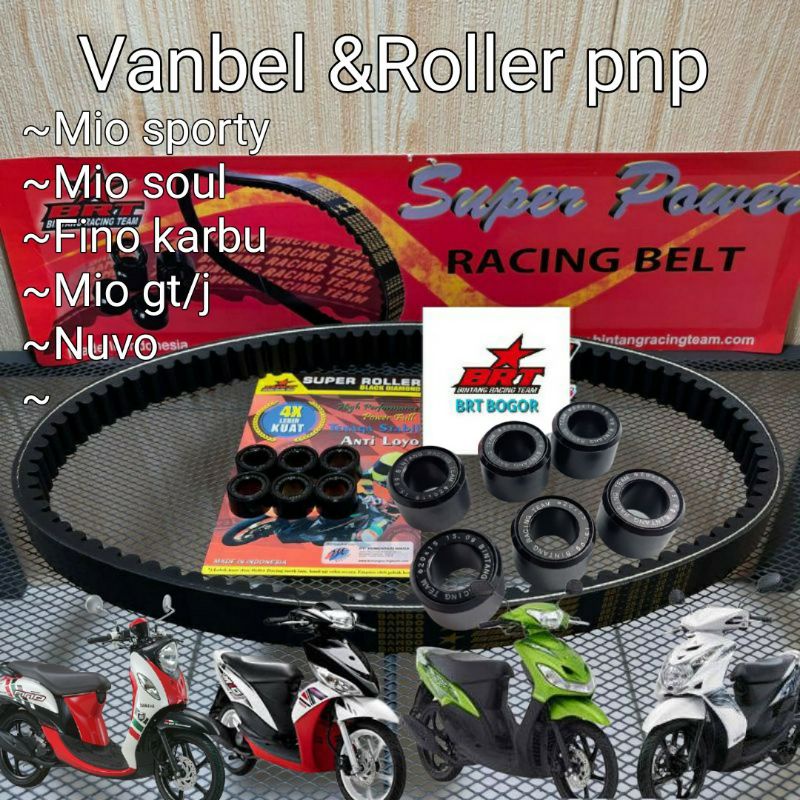 SUPER ROLLER BLACK DIAMOND BRT MIO KARBU MIO OLD MIO SPORTY MIO SMILE ROLLER BLACK DIAMOND BRT YAMAHA MIO SOUL MIO SPORTY FINO KARBU MIO J MIO GT MIO SOUL NUVO  SOUL GT 110 X RIDE 110 LOLER RORER ROLER
