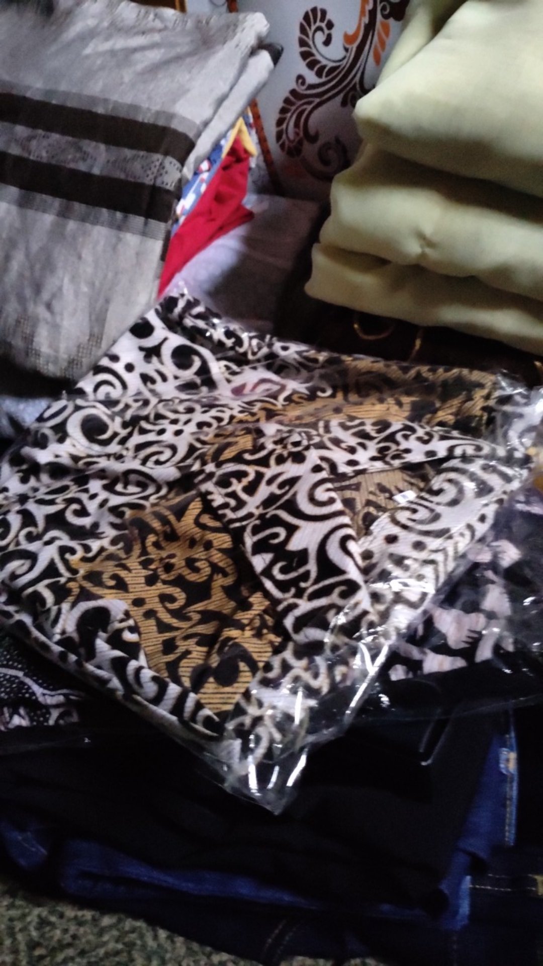 Size M L Xl Xxl  Bswart Batik Hrb026 Kenongo Asmat Hem Pendek Pekalongan M L Xl Batik Pria  Bw 002