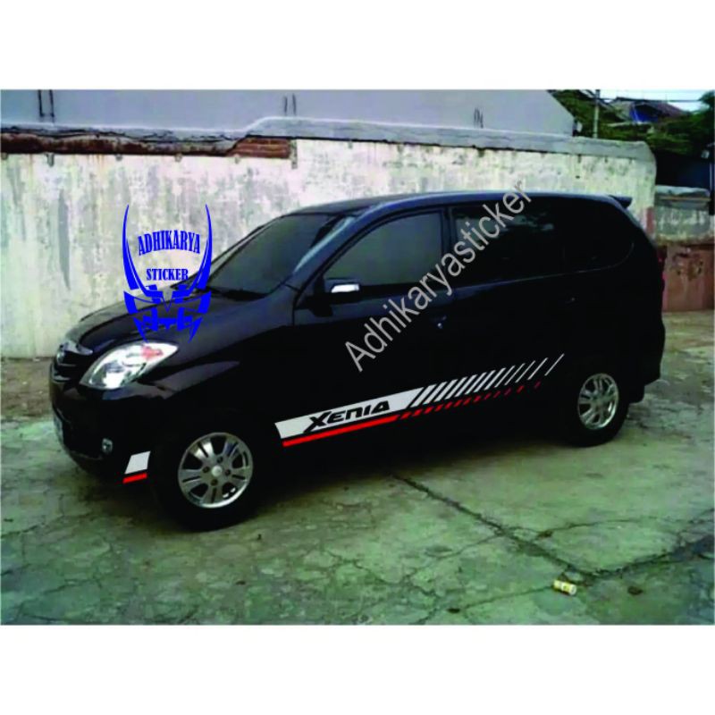 Stiker Mobil Xenia Bodi Mobil Pintu Bawah Keren Asesoris Avanza Brio Honda Jazz semua mobil