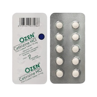 Jual Ozen Cetirizine Mg Blister Tablet Alergi Shopee Indonesia