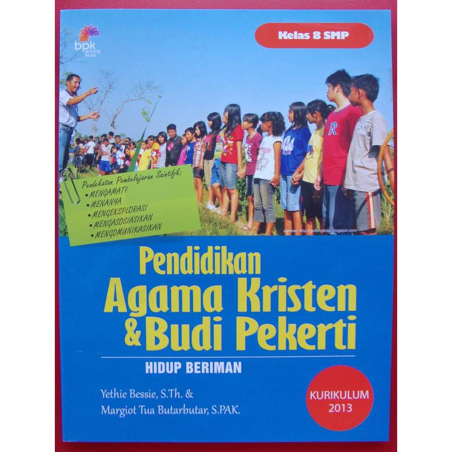 Buku Pendidikan Agama Kristen Dan Budi Pekerti Kelas 8