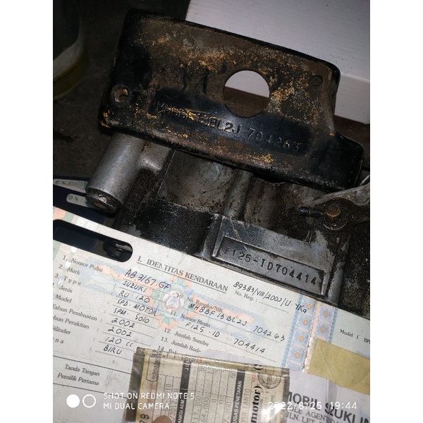 dokumen/surat  satria lumba