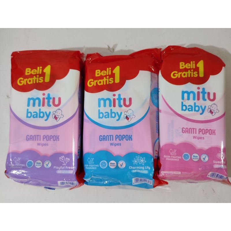 Mitu Baby Wipes / Tisu Basah Mitu