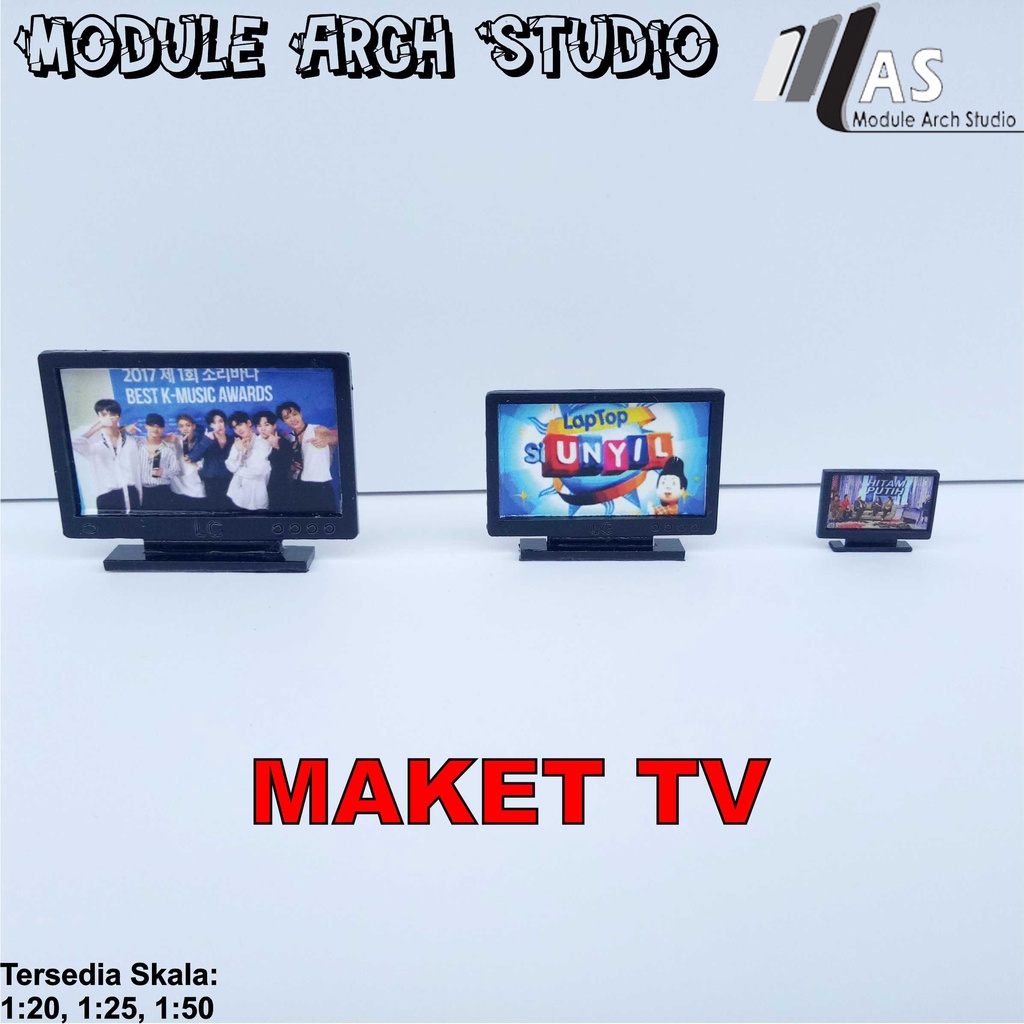 Maket TV - Miniatur TV