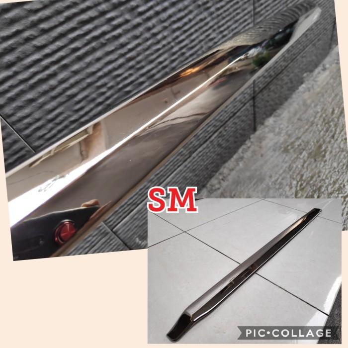 lis kap mesin kijang kapsul expo 1997-2004 hood list chrome TEMPEL