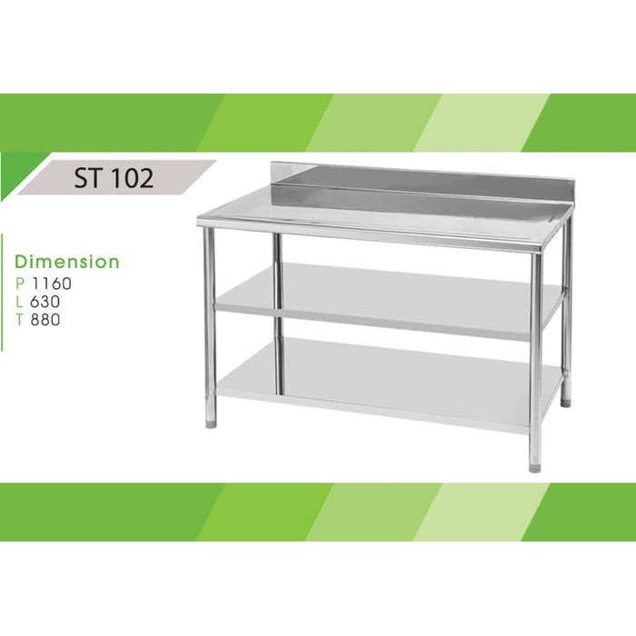 TROLLEY TABLE RAK MEJA SERBAGUNA ROYAL KITCHEN SET ST 102 ST102