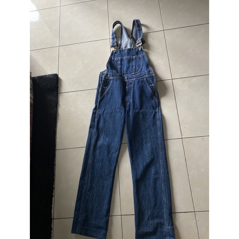 overall vearst jeans