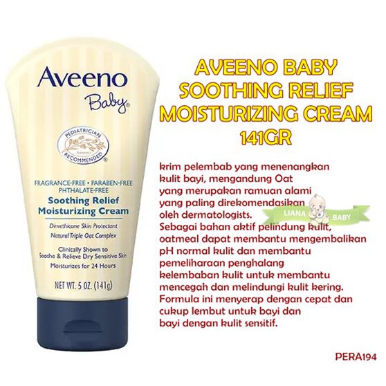 aveeno baby soothing relief moisture cream