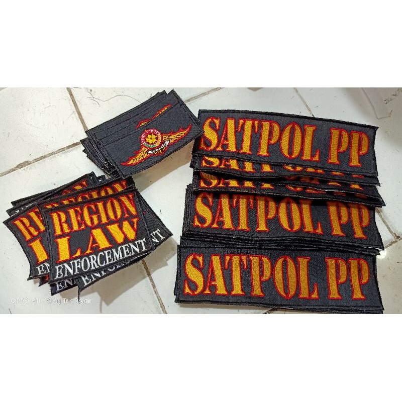 Kaos Orange Pol PP..satpol pp