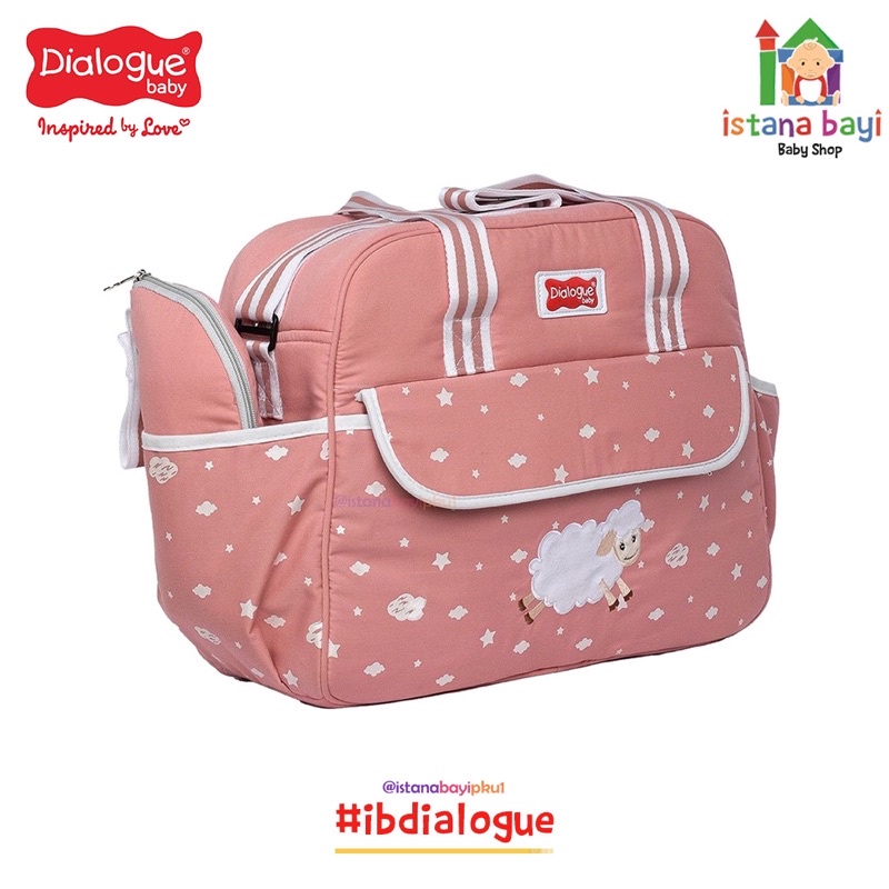 Dialogue Baby Tas Besar + TBS Baby Sheep Series DGT7312 / Tas Perlengkapan Bayi