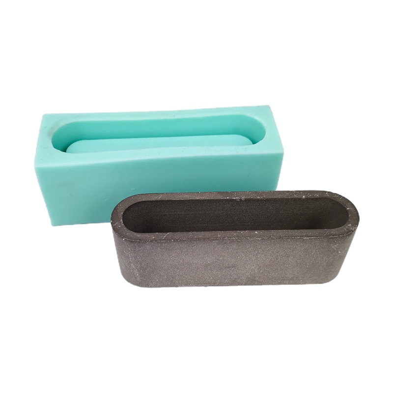 Siy Cetakan Resin Epoxy Bentuk Oval Bahan Silikon Untuk Kerajinan Tangan DIY