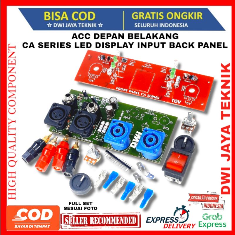 _Adudushop Paket Led Depan Ca Series Plus Input Back Panel Belakang Ca Series Ca10 Ca12 Ca 20 Ca 30