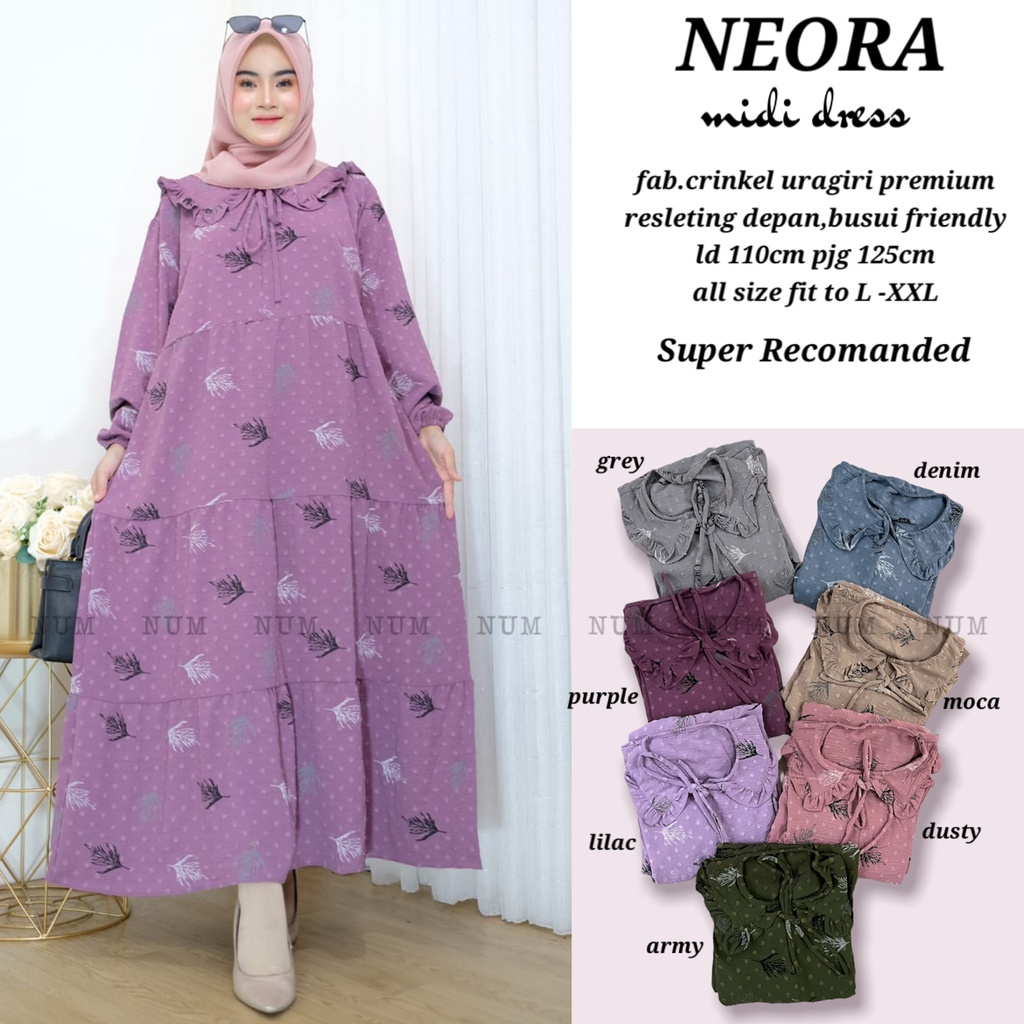 Neora midi dress uragiri
