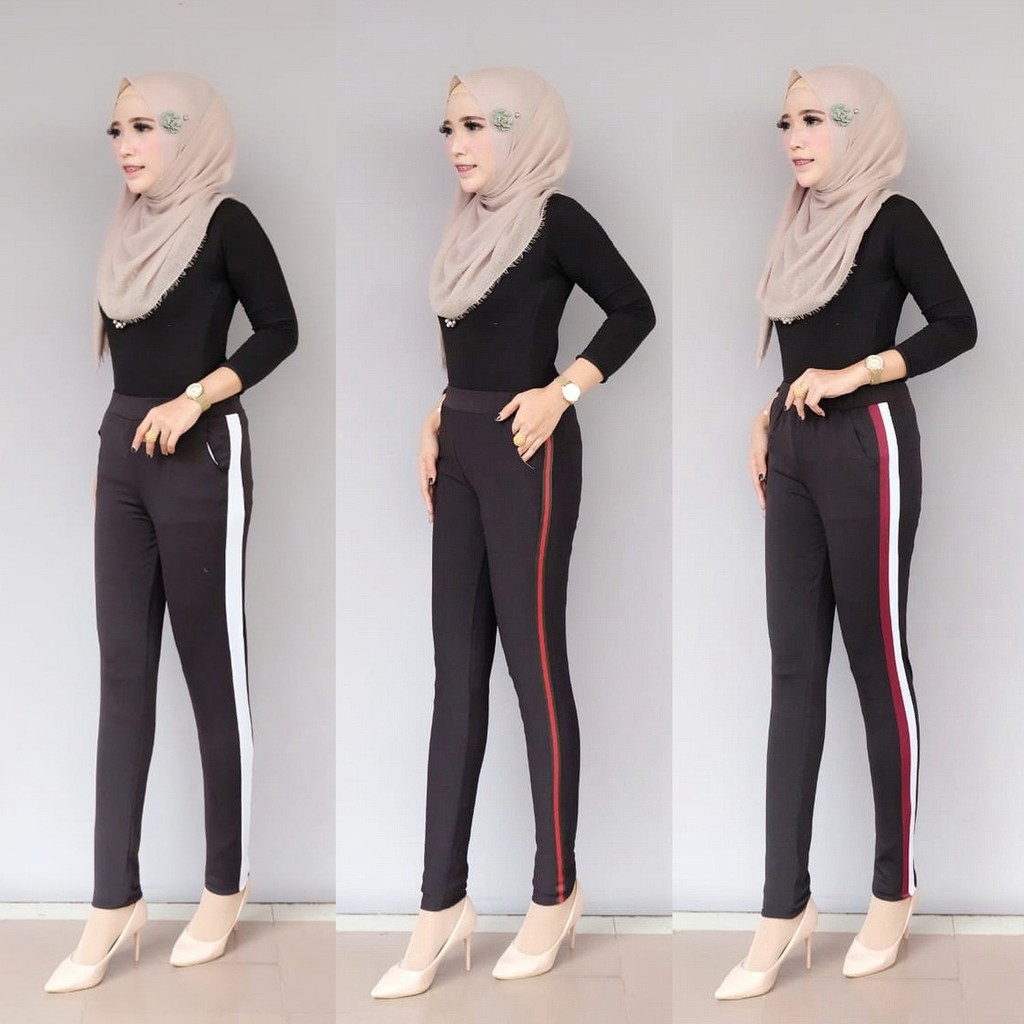 Stripe Pants Celana Training