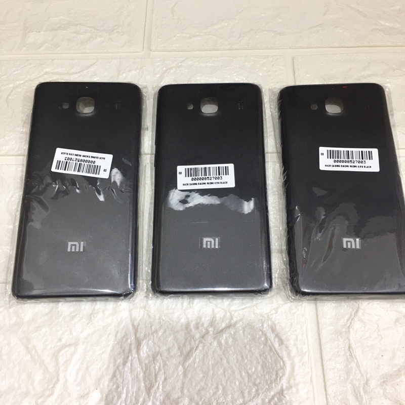 BACK CASING/BACK DOOR/CASING BELAKANG XIAOMI REDMI 2 BLACK