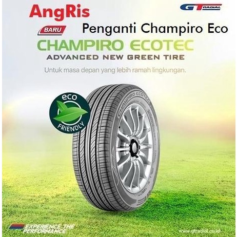 Gt Radial Champiro Eco 185/65 R15 Bonus Pentil - Ban Mobil 185/65R15