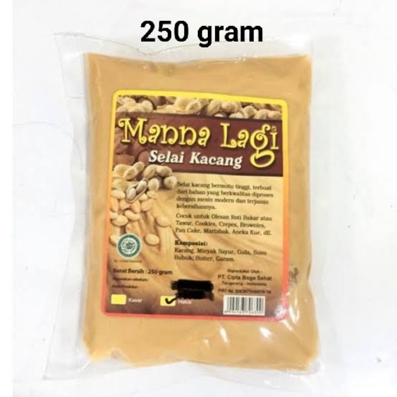 Selai Kacang Mannalagi 250 gram