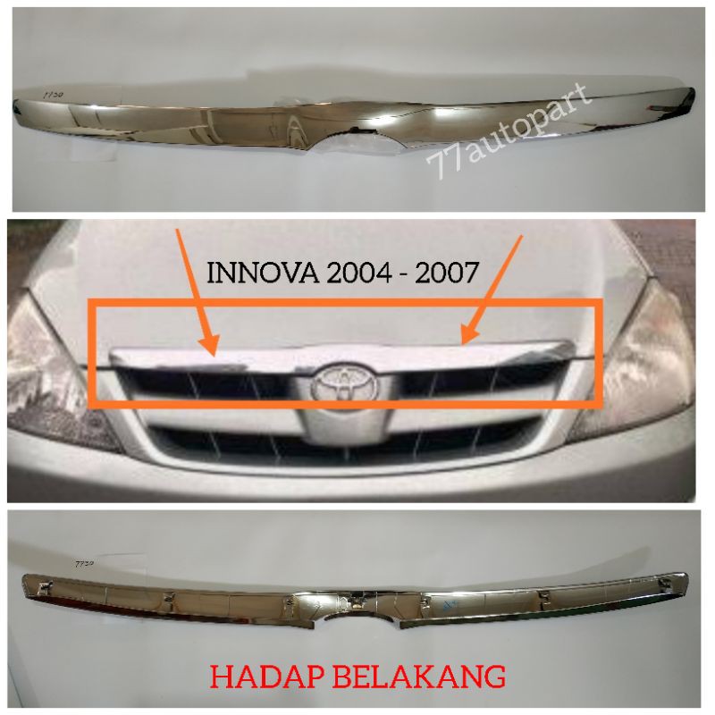 List kap mesin innova 2004 2005 2006 2007 model baut