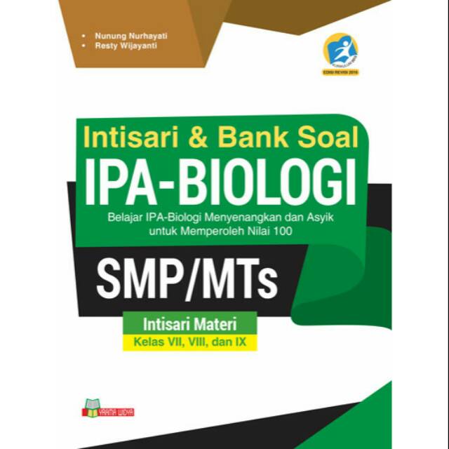 BUKU INTISARI DAN BANK SOAL IPA-BIOLOGI SMP/MTs KURIKULUM 2013