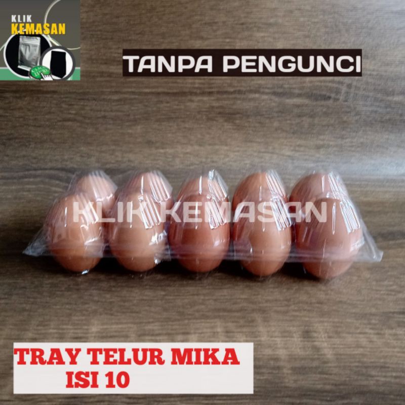 ISI 50PCS MIKA TELUR ISI 10/EGG TRAY/TEMPAT TELUR ASIN