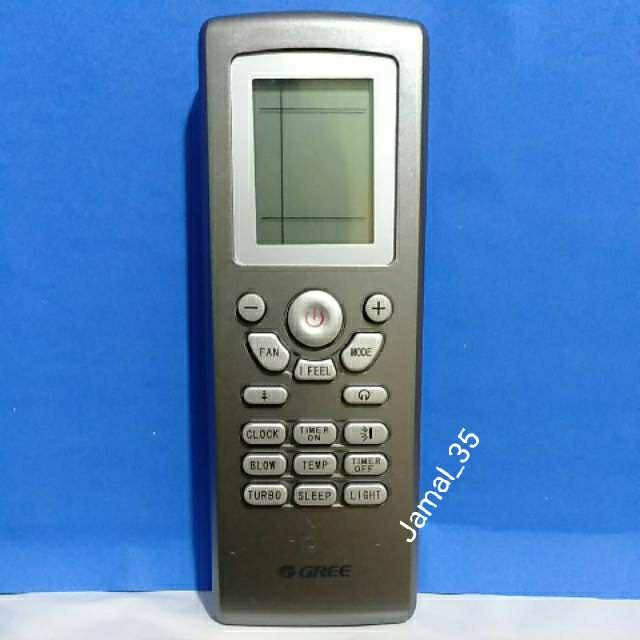 REMOTE REMOT AC GREE YT1F SILVER