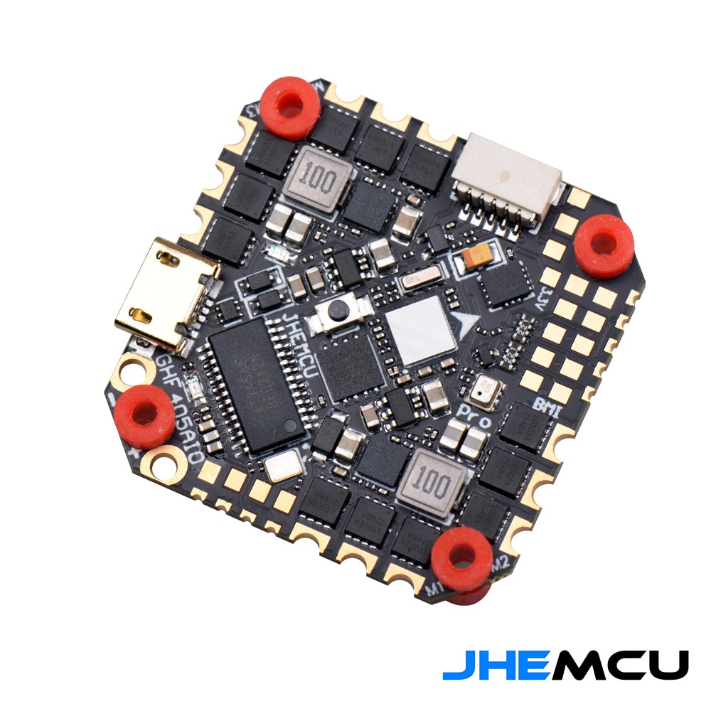 JHEMCU GHF405AIO-BMI Pro 40A F405 3-6S Flight Controller 25.5X25.5mm