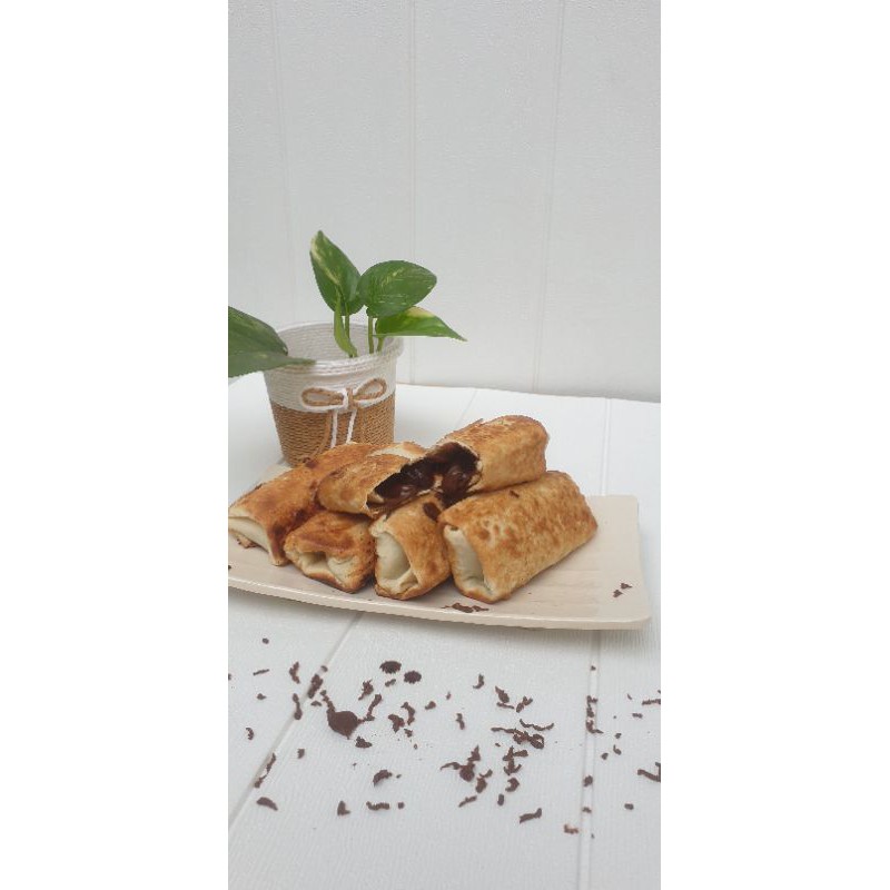 

kebab pisang coklat