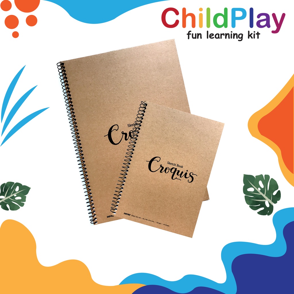 

Buku Gambar sketch book A5 A4 spiral merk Joyko lembar putih 100gsm 40 lembar