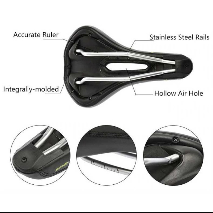 ROCKBROS Jok Sadel Sepeda Premium Nyaman bike saddle PU Leather 6685