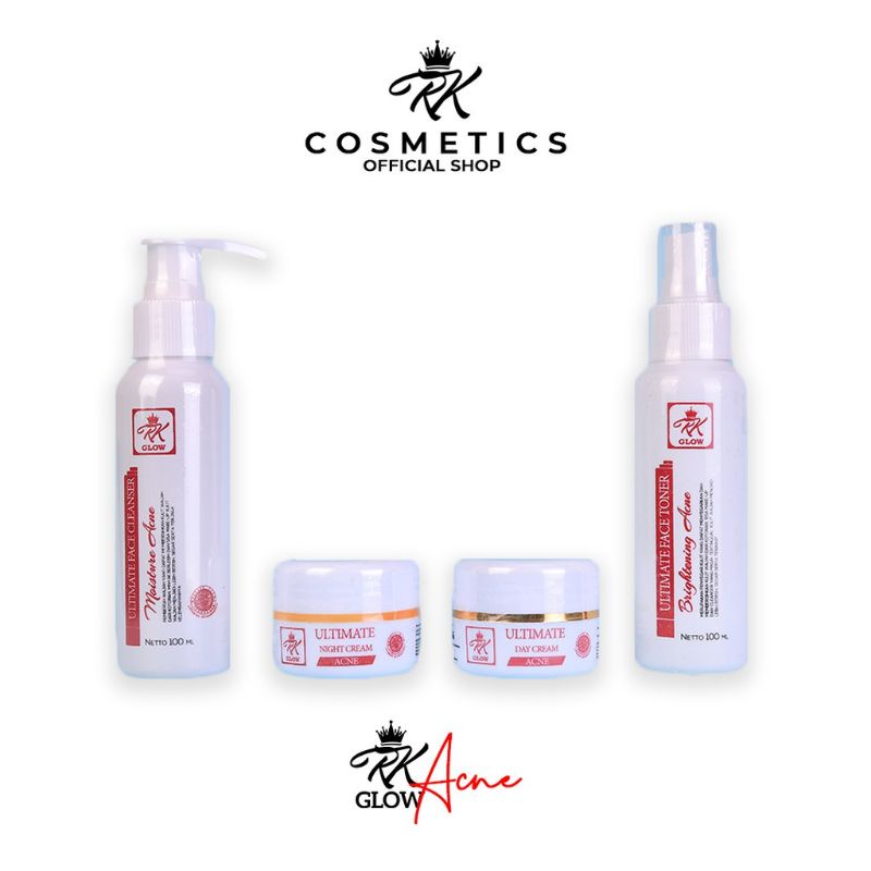 [Agen Resmi] RK Glow Acne Series - Skincare RK Acne Series By RK Cosmetics Viral - BPOM - Aman - Ori