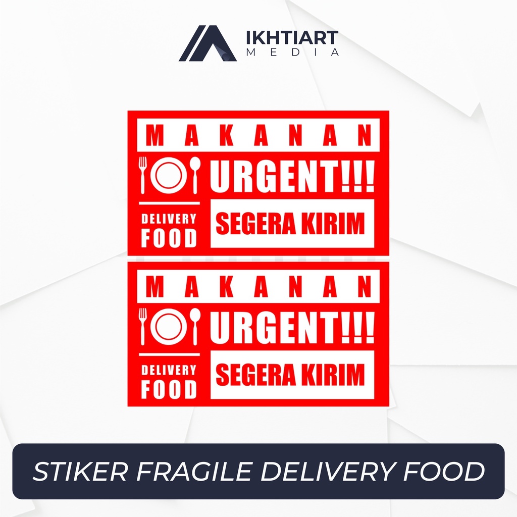 

STIKER FRAGILE MAKANAN