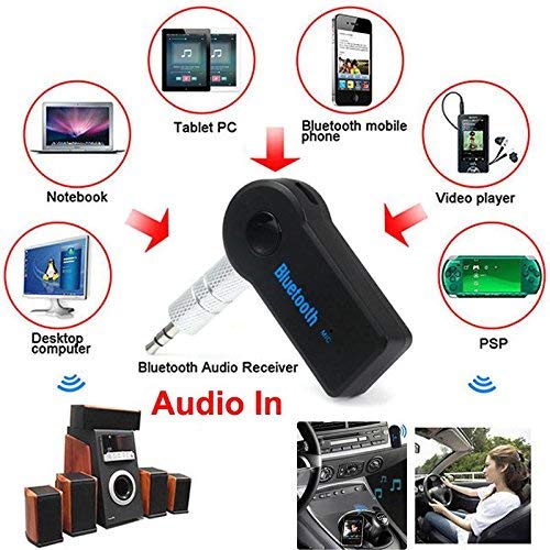 Bluetooth Car Audio Receiver BT-350 Wireless Music Smartphone