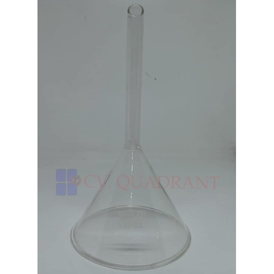 Corong Kaca Laboratorium / Funnel Glass 9cm - 12cm
