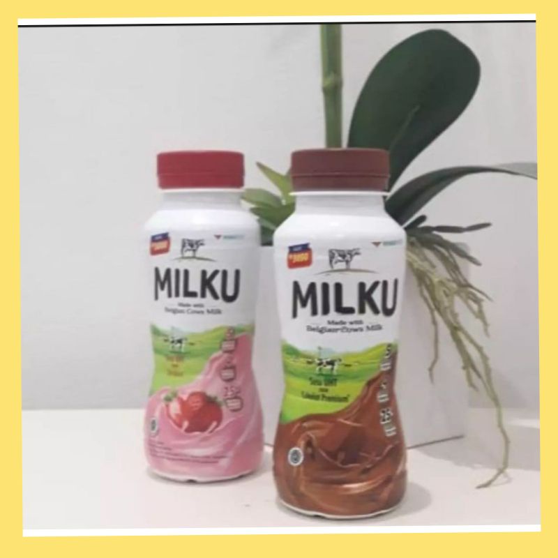 

Susu Milku UHT Botol Coklat/Stoberi Botol 200 gr