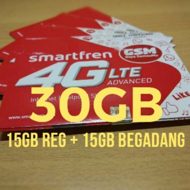 perdana smartfren 30gb