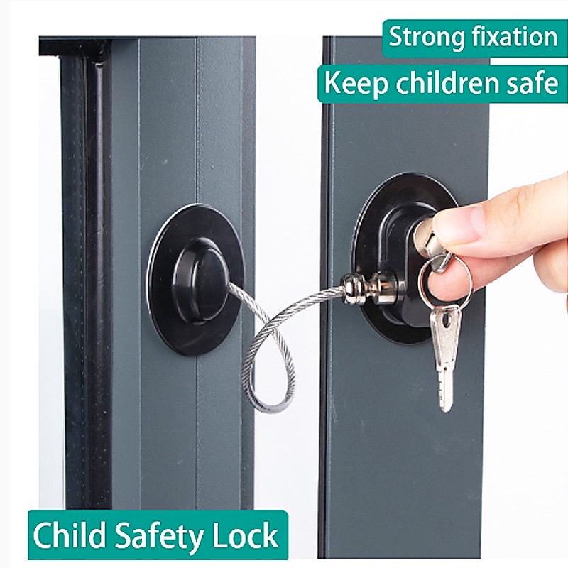 Kunci Kulkas Pengaman Anak Bayi Lemari Dan Pintu Kunci Multifungsi Child Window Safety Lock