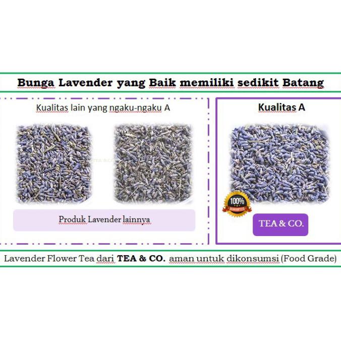

[[BISA COD]] Teh Lavender Bunga Lavender Kering Dried Lavender Tea Organic 30 gr TERJAMIN Kode 783