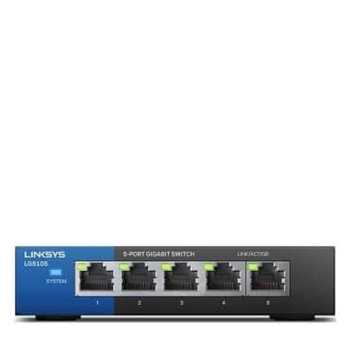 Linksys LGS105 5-Port Desktop Business Gigabit Switch