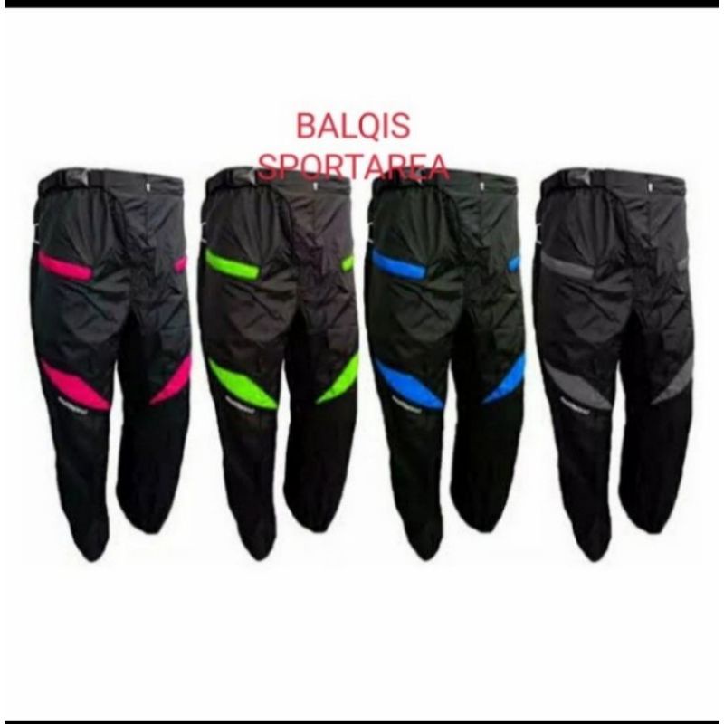 Celana Sepeda Panjang Padding Tidak Ketat Pading 2 Layer MTB Downhill