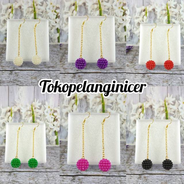 Anting kekinian fashion RANBER Cantik Anting Korea wanita Fashion By Tokopelanginicer