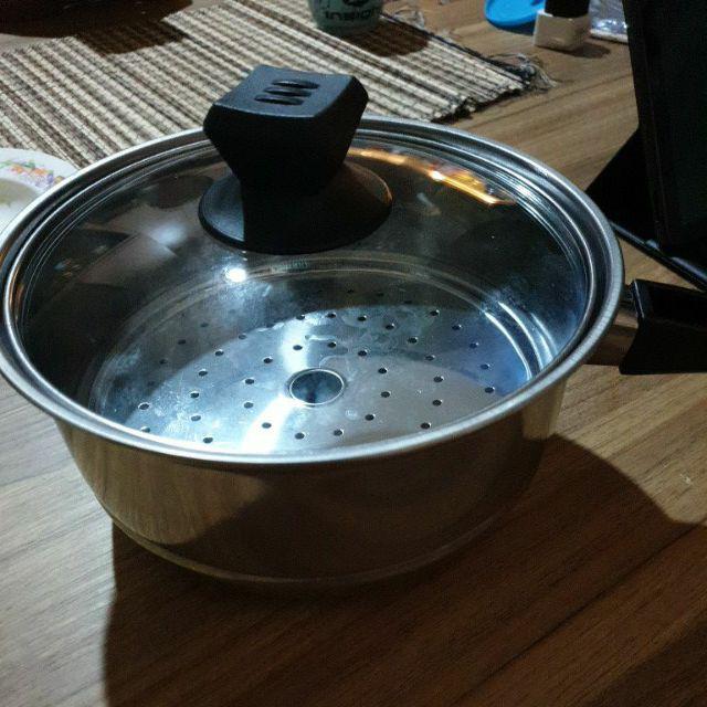 Panci Susu Serbaguna Bisa Kukusan Subron 20cm Sauce Pan Steamer