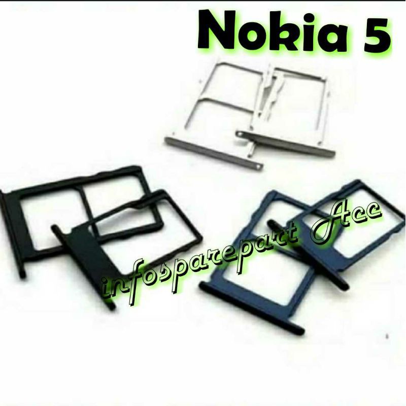 Simtray Nokia 5 / Tempat kartu Nokia 5