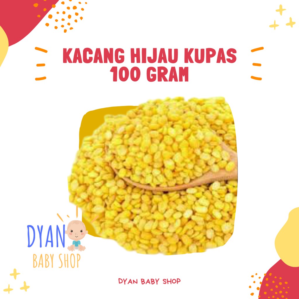 

Kacang Hijau Kupas Organik 100gr