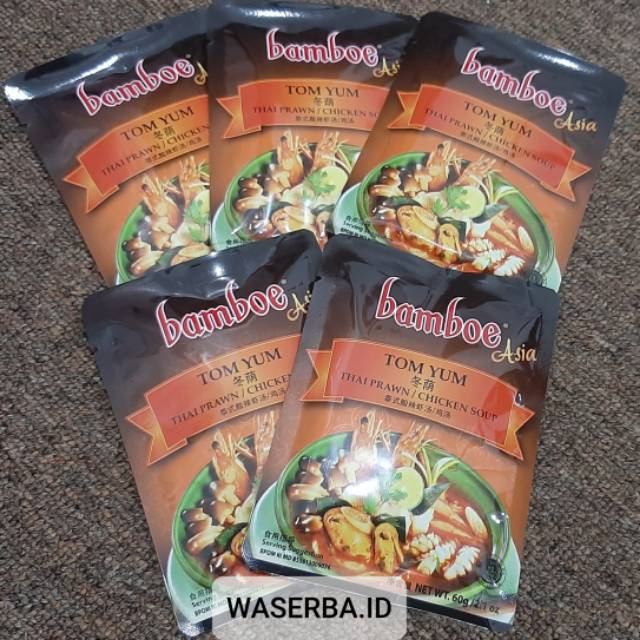 Jual Bamboe Tom Yam Bumbu Suki Steamboat 60gr Indonesia Shopee Indonesia