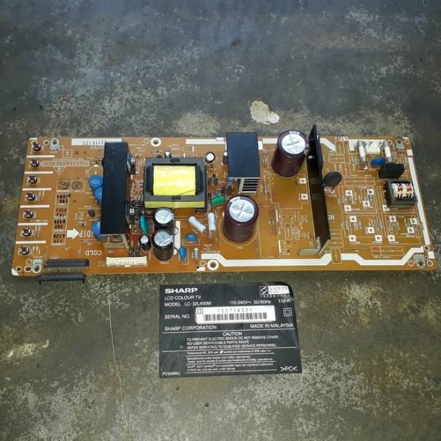 Power Supply PSU Sharp LC32L450 LC32L450M 32L450 32L450M