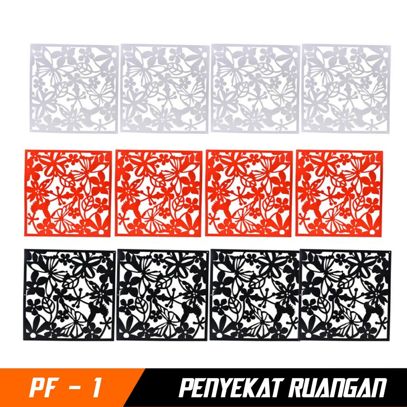 Dekorasi Penyekat Ruangan Vintage Penyekat Ruangan Minimalis 1set isi 4pcs Per 1 Warna