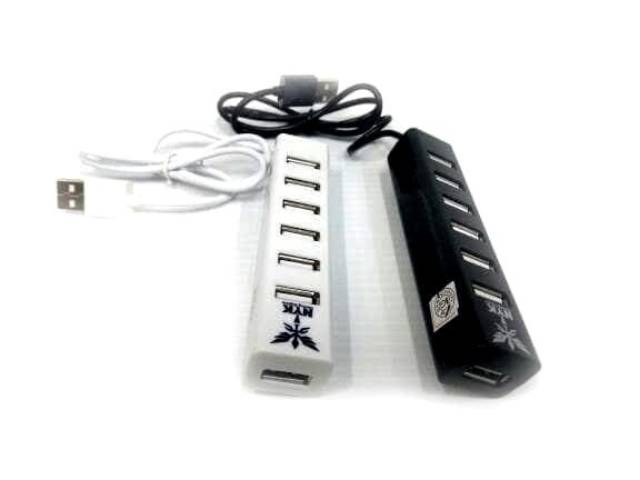 NYK 7 port USB HUB 2.0 High Speed ports - NYK-H-02/USB Hub 2.0 NYK H-02 7port