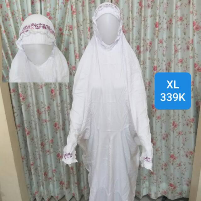 Mukena Dannis terusan size XL