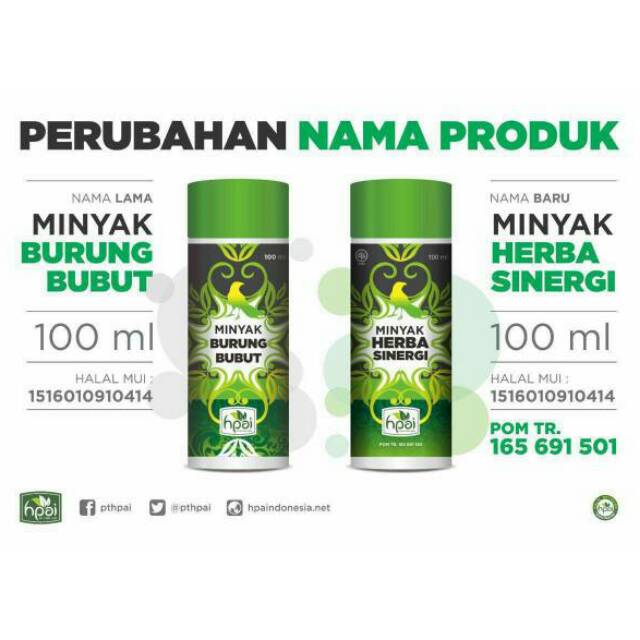 Minyak Burung Bubut Hpai Multimanfaat Minyak Herba Sinergi