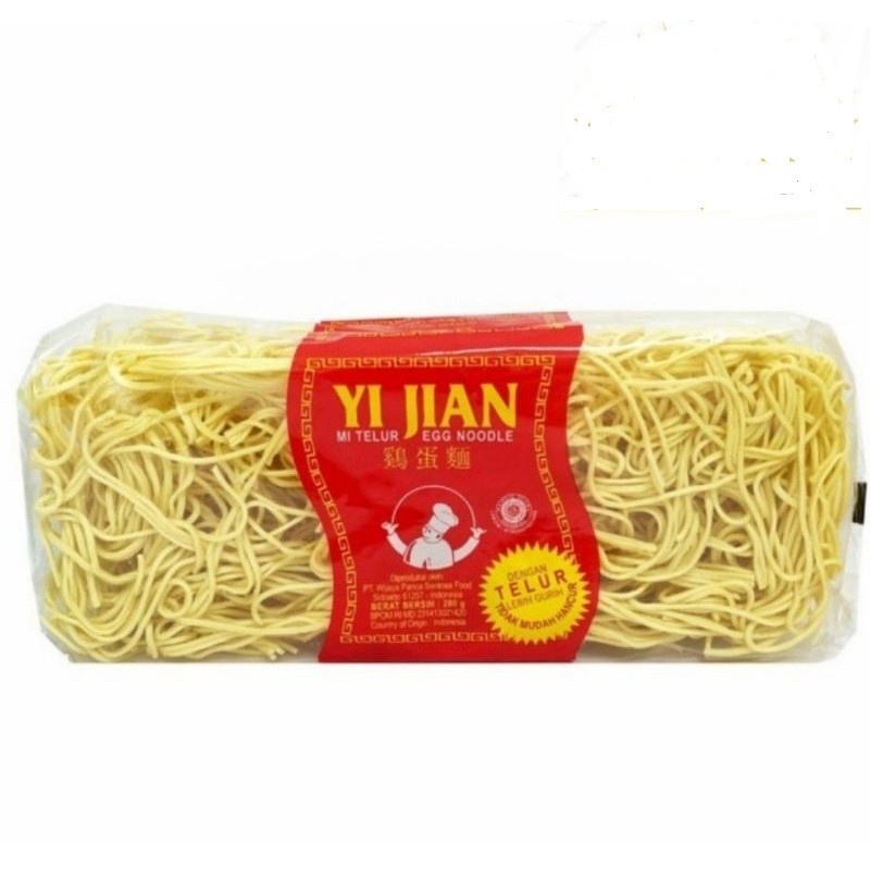 

Mi Mie Telur Yi Jian KECIL 200 gram Kering Sop Yijian Telor Instan Egg Noodle Enak Lurus